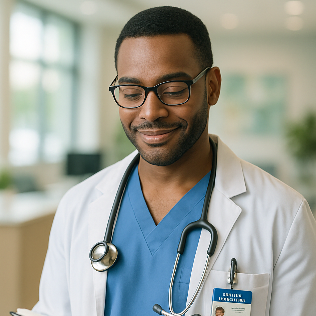 Relief vet tips in action showing relief veterinarian reviewing checklist for smooth relief work shift, illustrating essential relief vet tips for successful temporary veterinary assignments