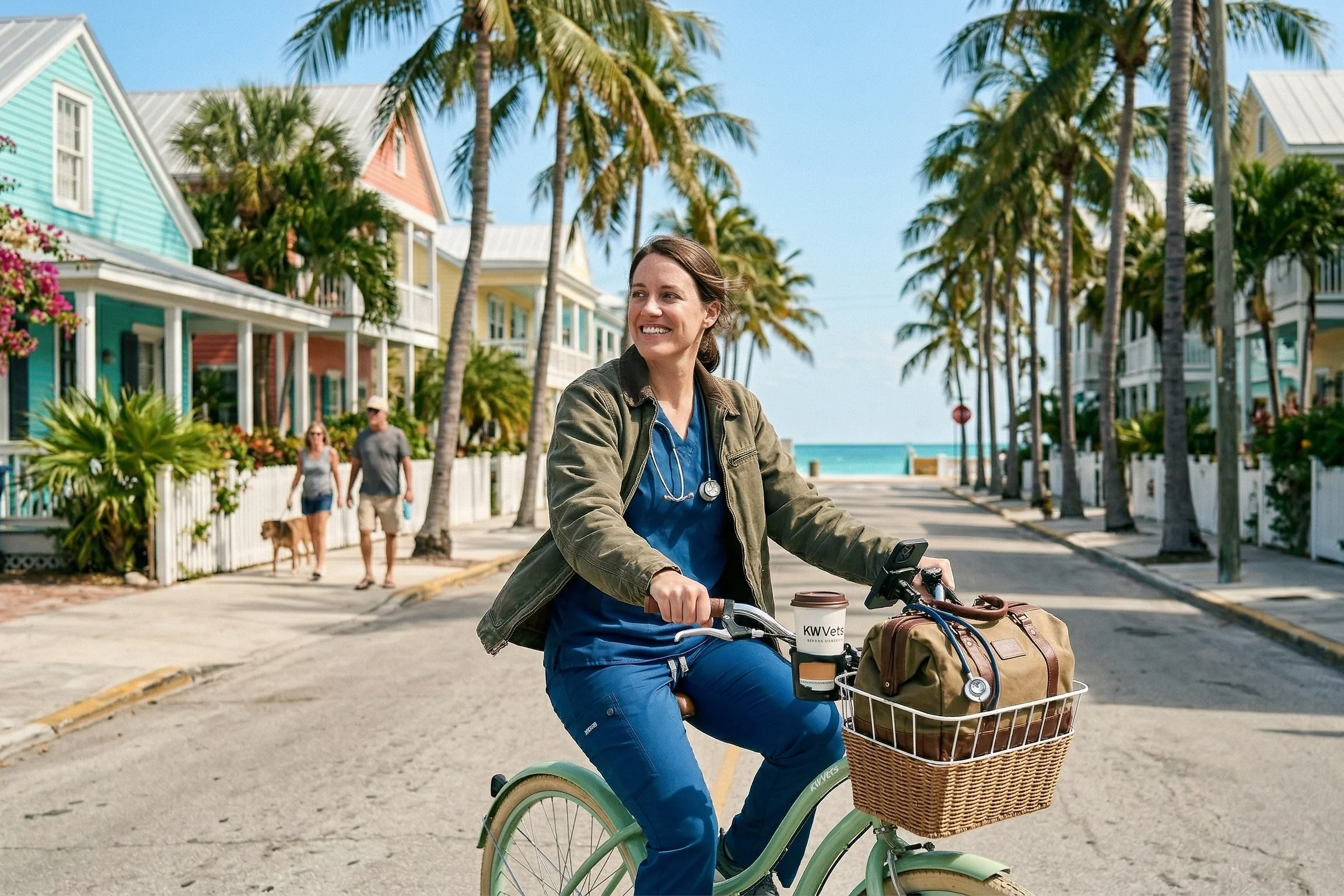 Key West, FL cityscape and lifestyle
