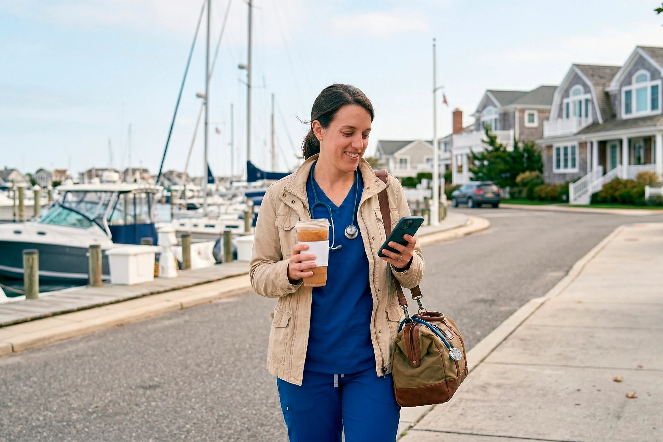 Long Island, NY cityscape and lifestyle