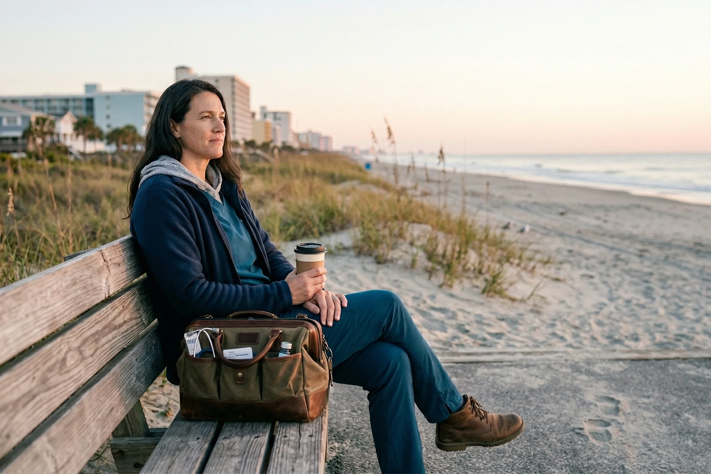 Myrtle Beach, SC cityscape and lifestyle