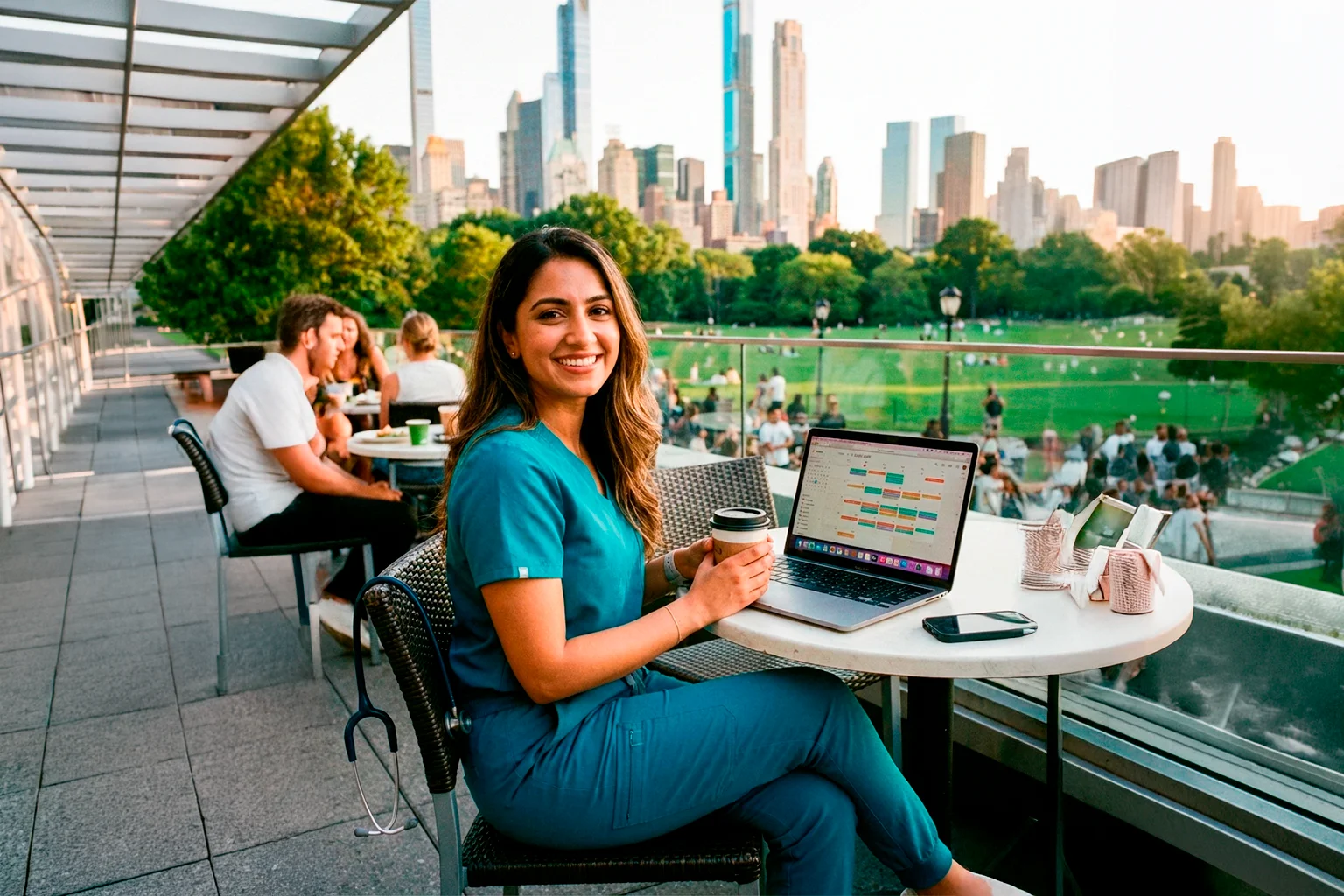 New York City, NY cityscape and lifestyle