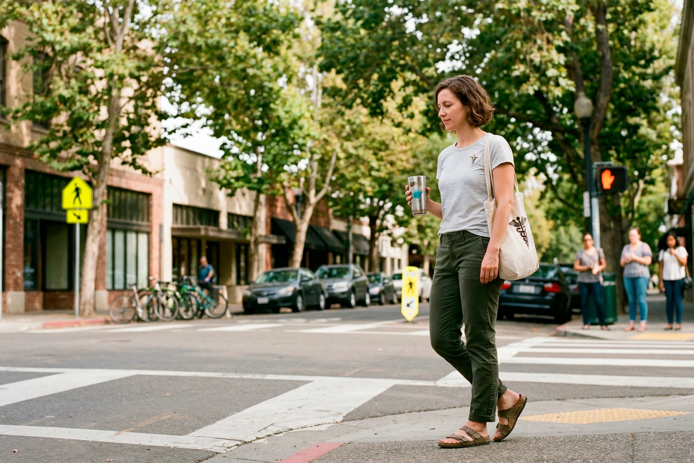 Sacramento, CA cityscape and lifestyle