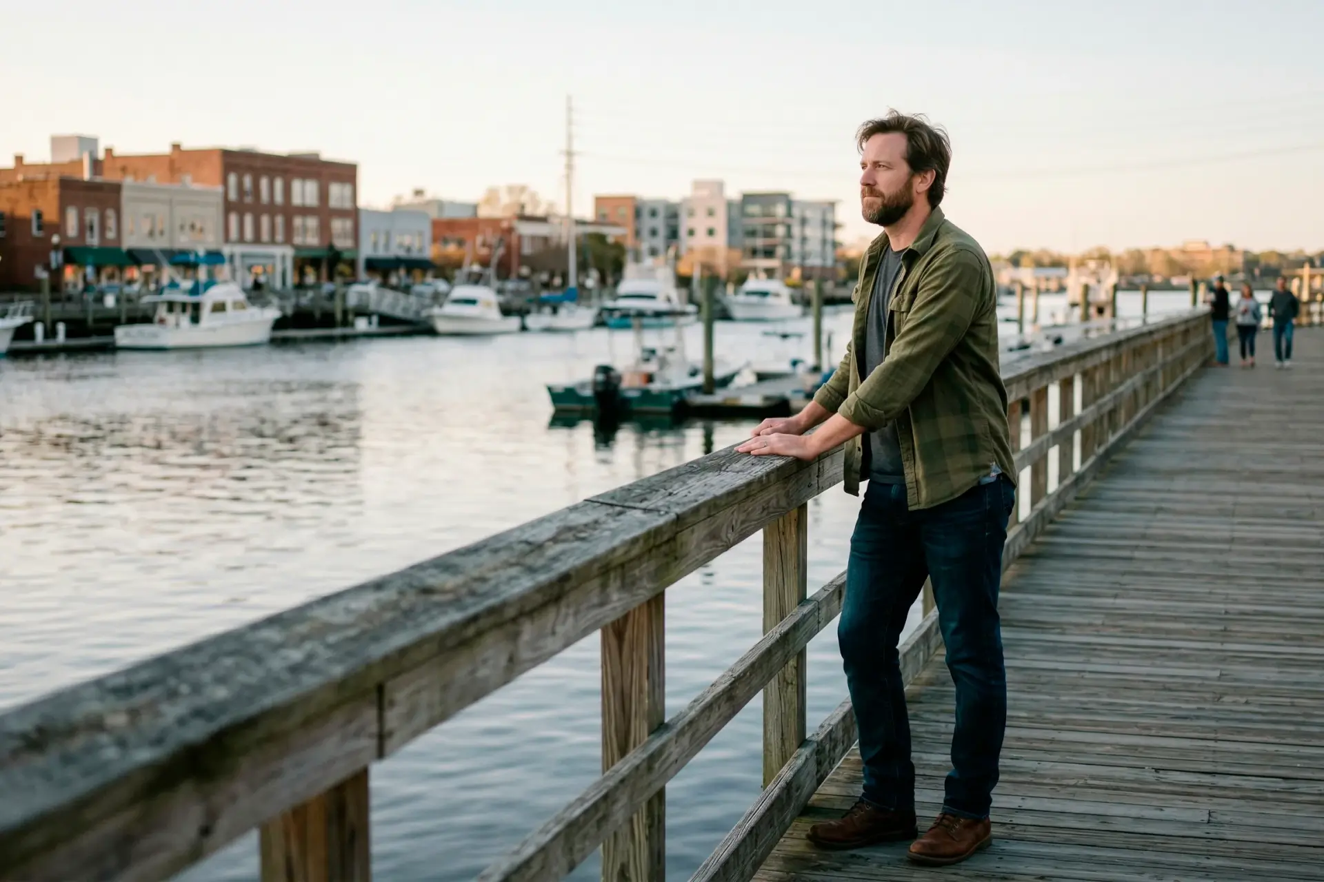 Wilmington, NC cityscape and lifestyle
